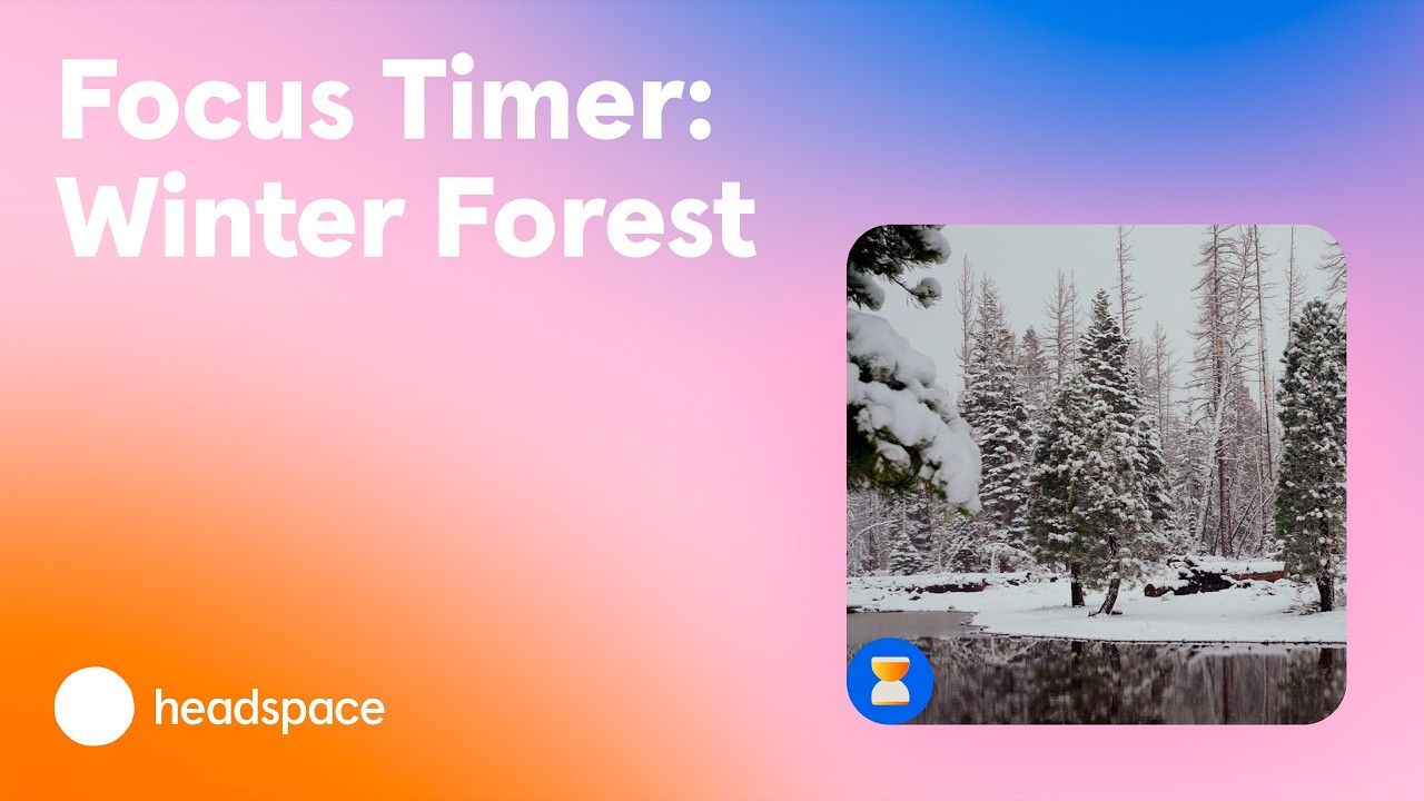 Struggling to Focus? Try This 2.5 Hour Pomodoro Timer with Calming Nature Scenes