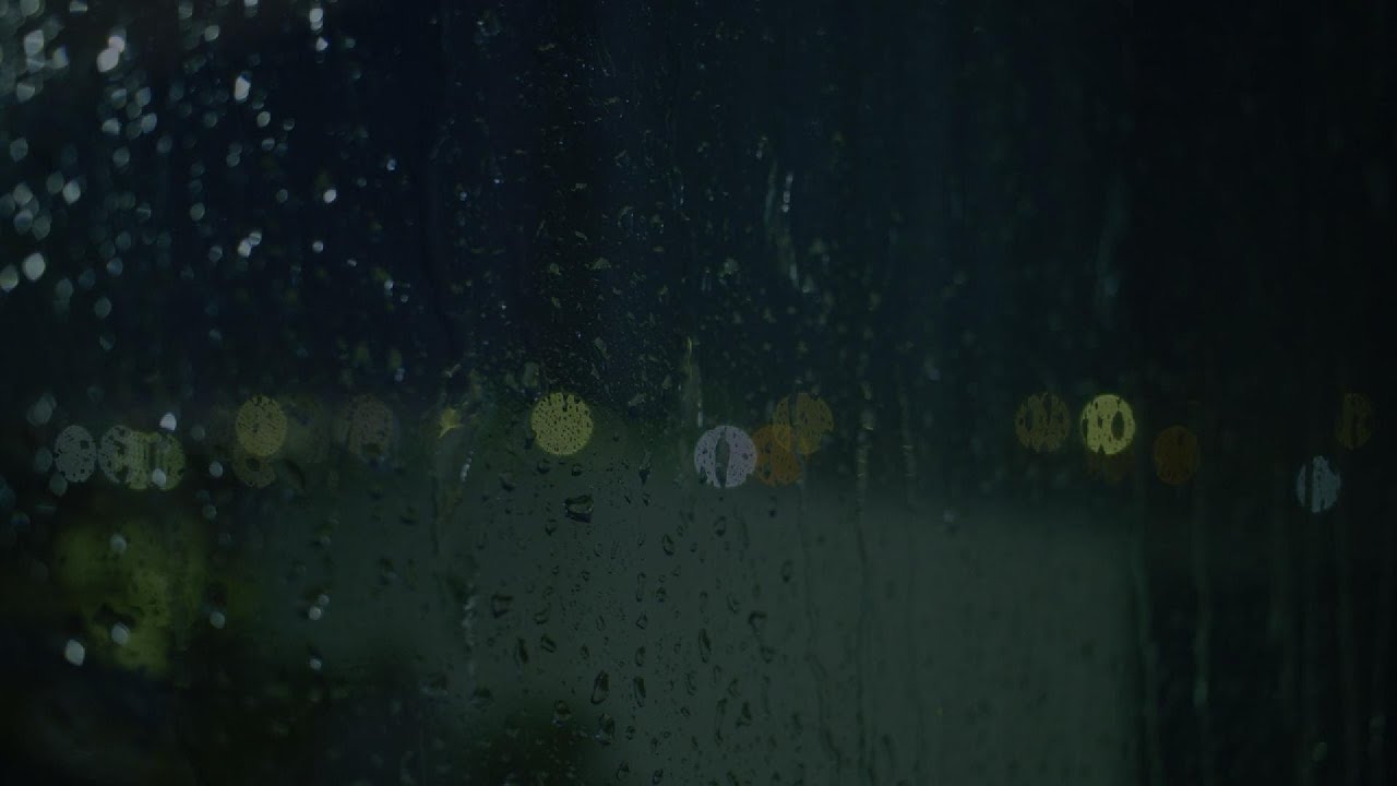 Soft Window Rain Sounds | Peaceful Night Sleep 2 Hours