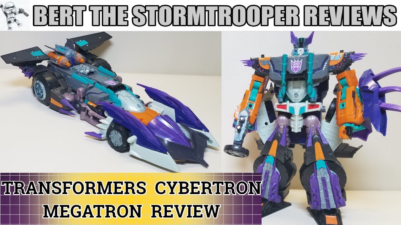 Transformers Cybertron MEGATRON Review! Bert the Stormtrooper Reviews!