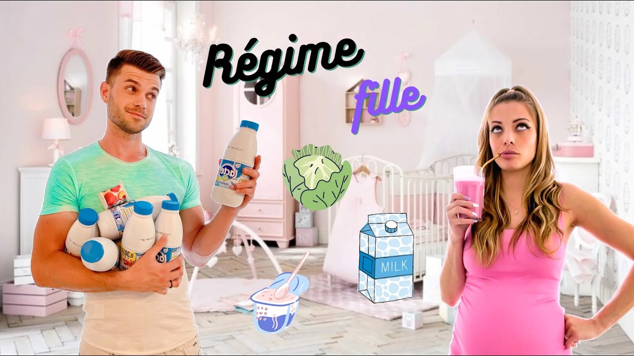 Régime pour avoir une fille ou un garçon  🎀