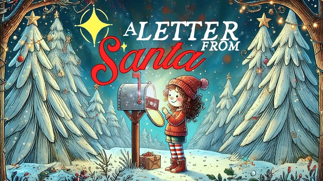 A Letter from Santa | Holiday Story Read Aloud  for kids