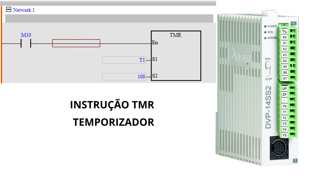 INSTRUÇÃO TMR - TEMPORIZADORES CLP DELTA