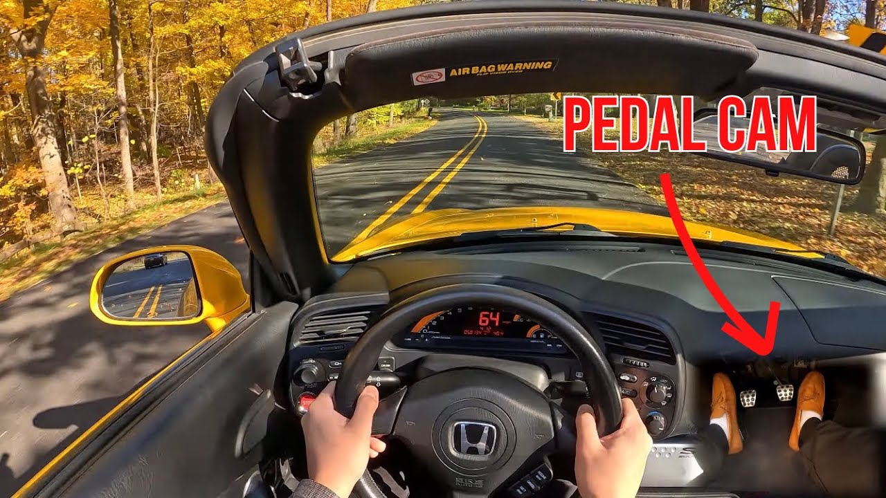 Last Days of Fall: Michigan Scenic Drive POV • 2005 Honda S2000 AP2