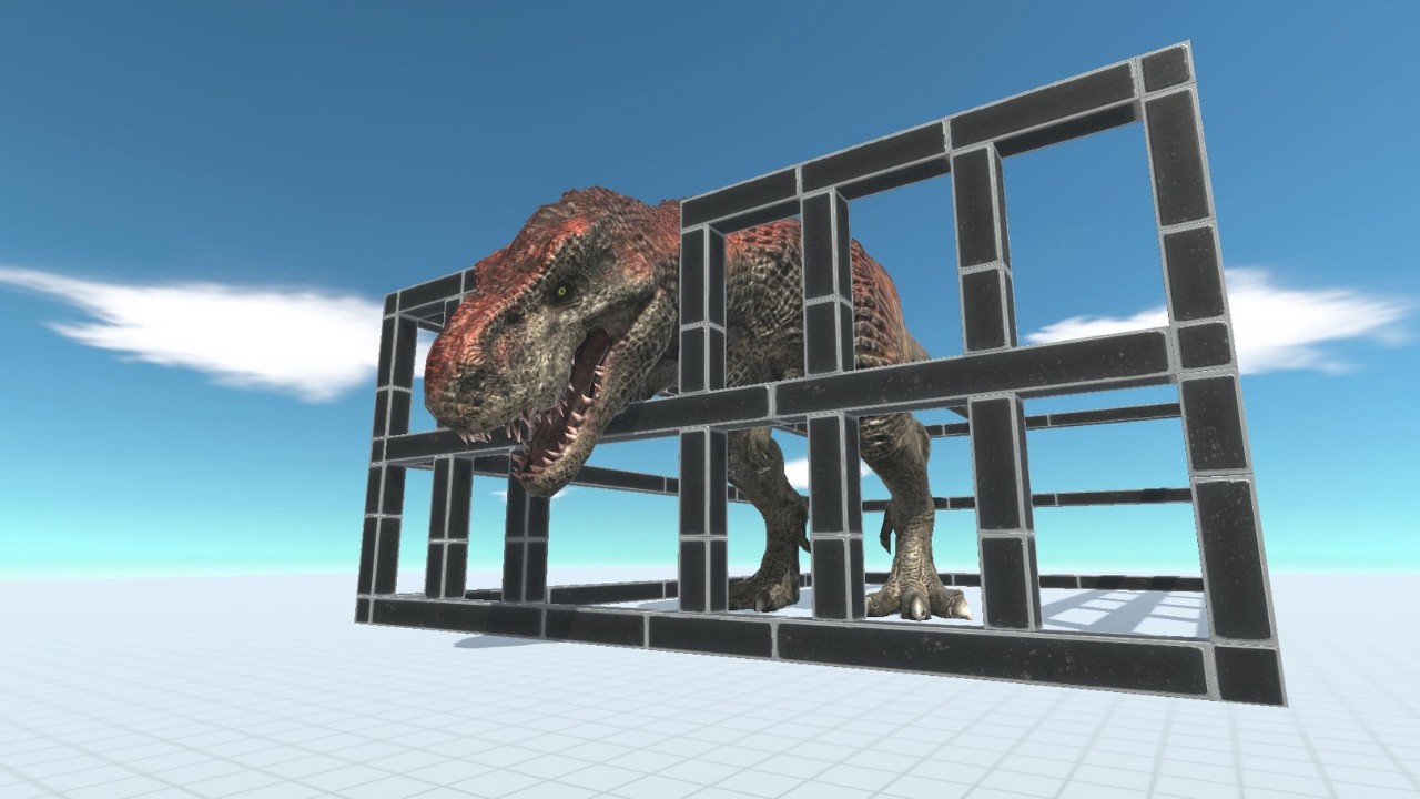 Can Spinosaurus Defeat ARBS Units and Rescue Trex? | ARBS Simulation
