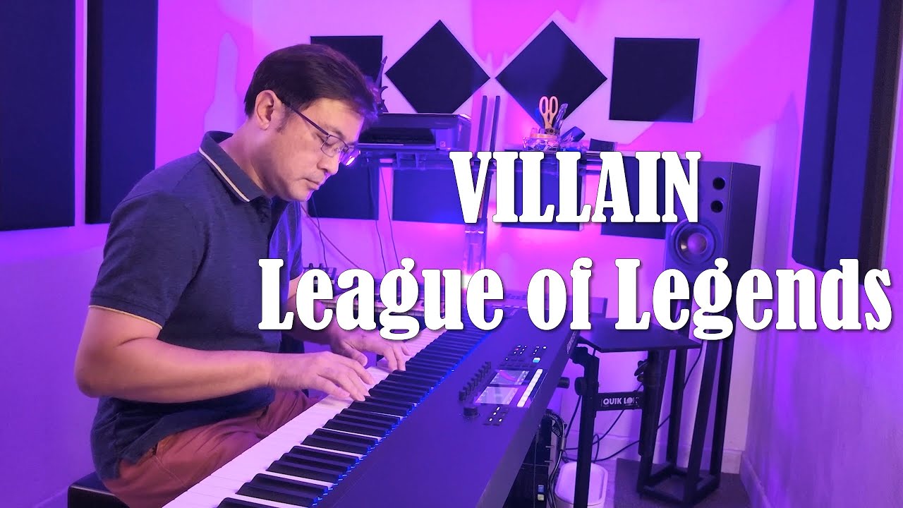 K/DA - VILLAIN ft. Madison Beer and Kim Petras - Piano Cover
