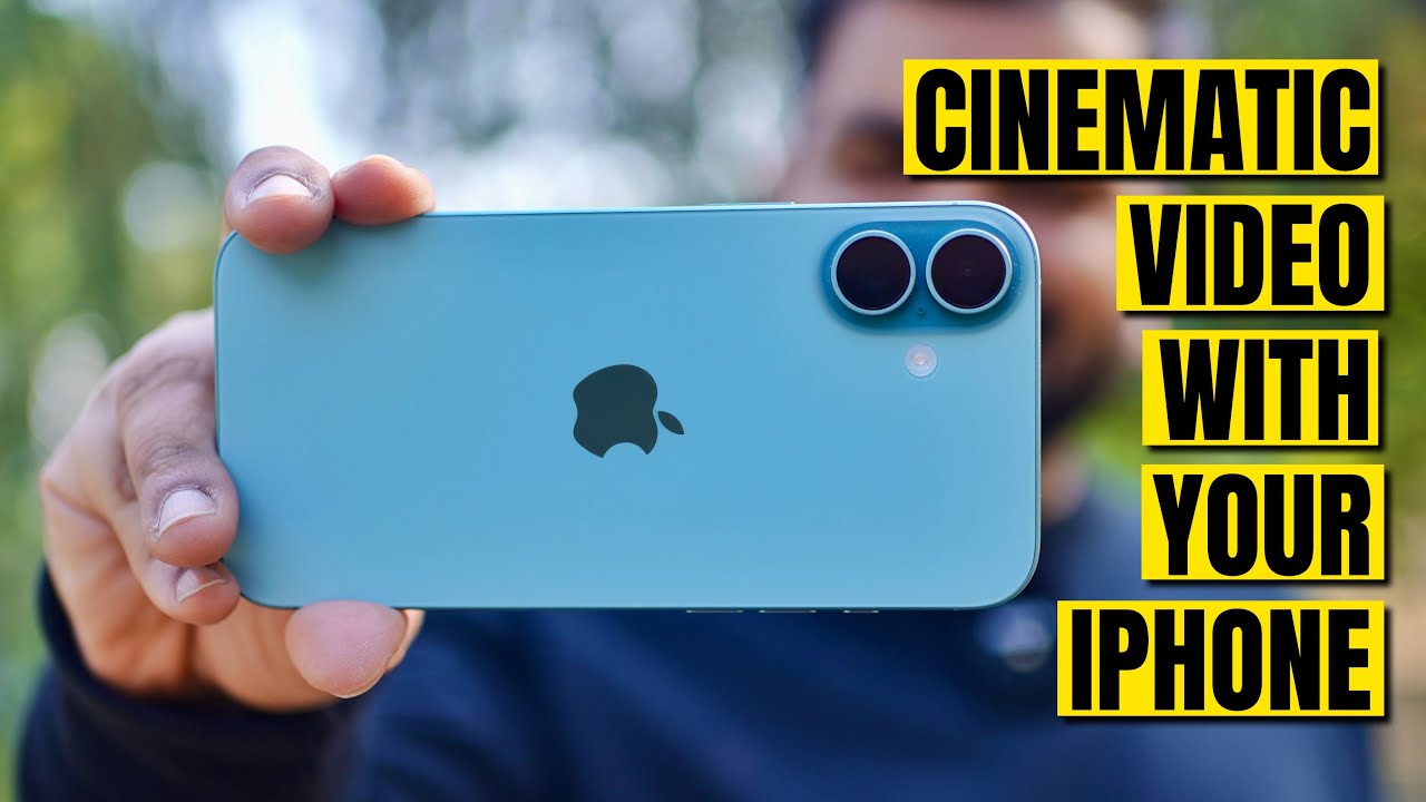 How to Shoot Cinematic Video with iPhone | Cinematic Mode Settings | iPhone Cinematic Video
