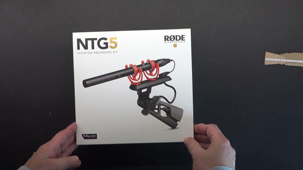 Rode NTG5 - Unboxing and Sample Recording