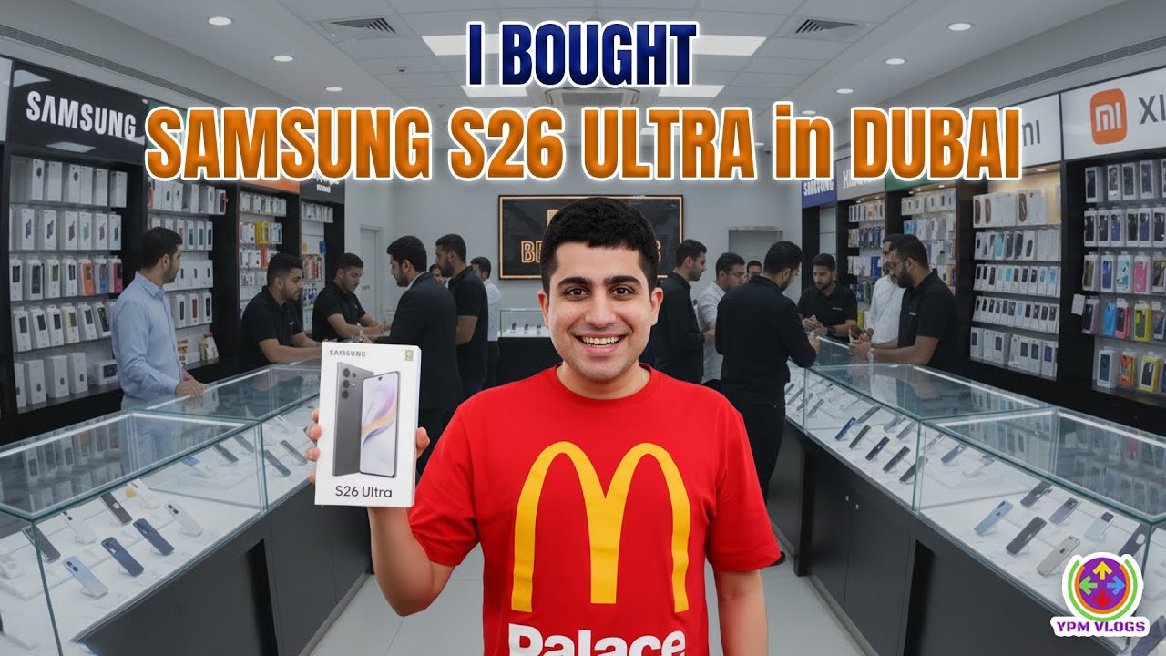 I Bought Samsung S26 Ultra from Dubai&rsquo;s Cheapest Electronics Market !! 😍🔥🤑