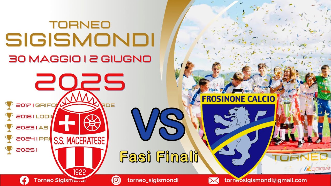 MACERATESE VS FROSINONE U12 TORNEO SIGISMONDI 2025