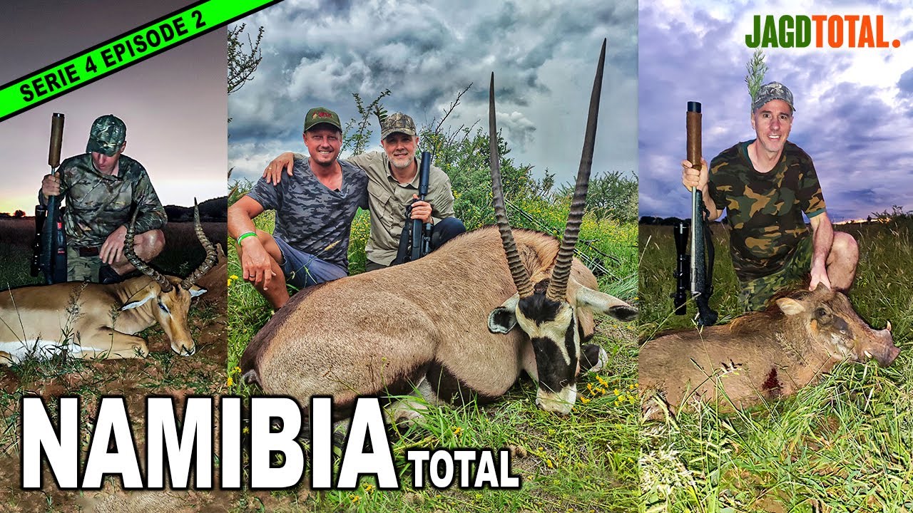 JAGEN NAMIBIA Warzenschwein, Oryx und Impala | JAGD TOTAL - S4 Ep2