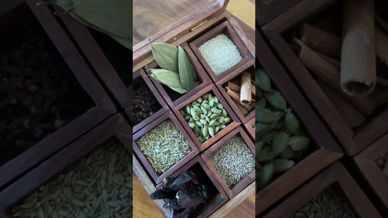 The Wooden Spice Box Every Indian Kitchen Needs  