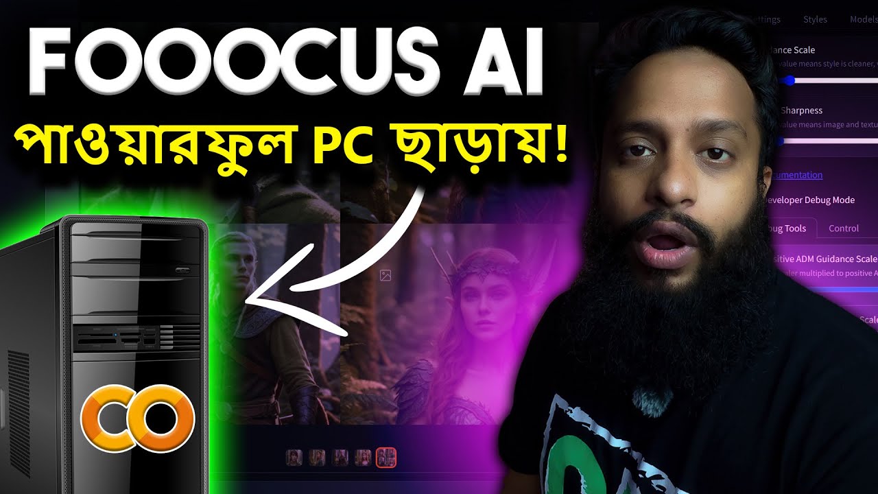 Run Fooocus AI Without a Powerful PC To Generate Unlimited Images - Full Setup Guide In Bangla!