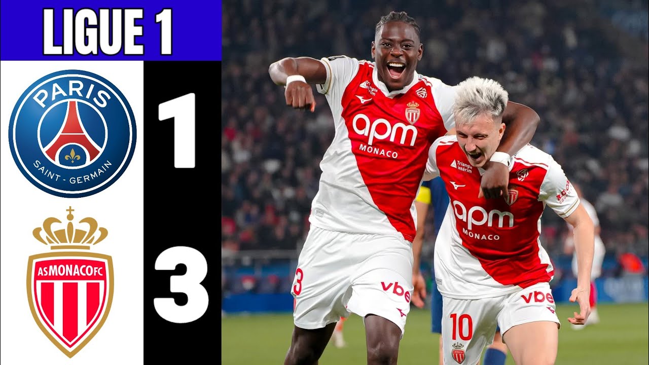 PSG - Monaco 1-3 | Le R&eacute;sum&eacute; | Ligue 1 Mcdonald's 2025/26