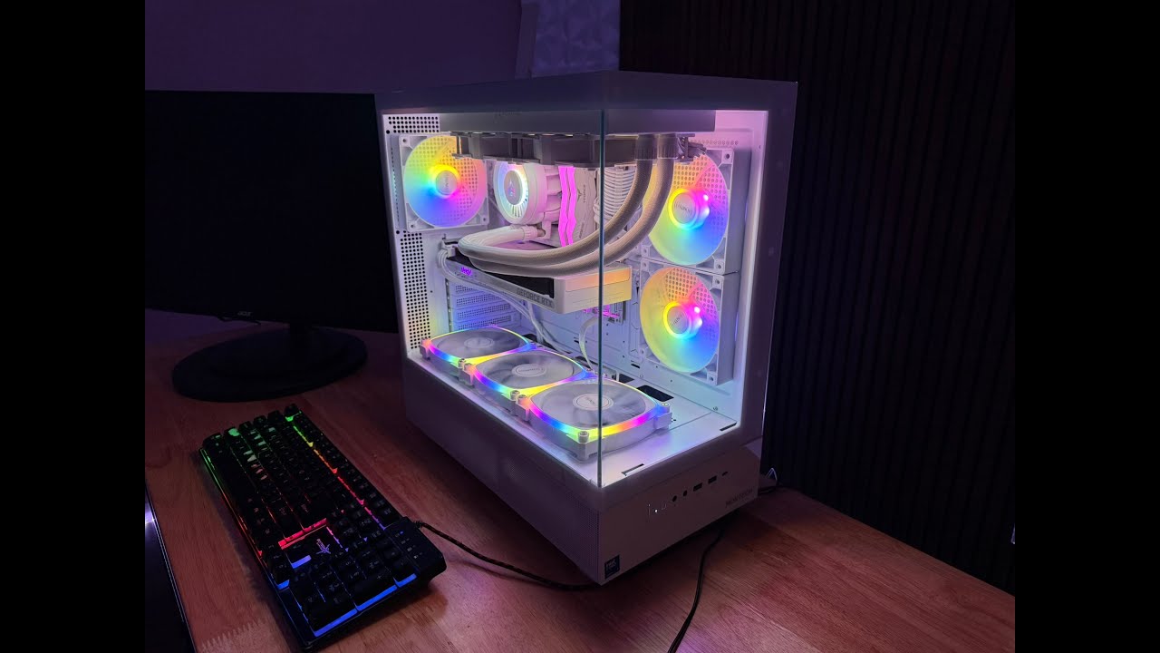 Montech XR RGB Gaming PC Setup ✨ | Stunning Build Showcase