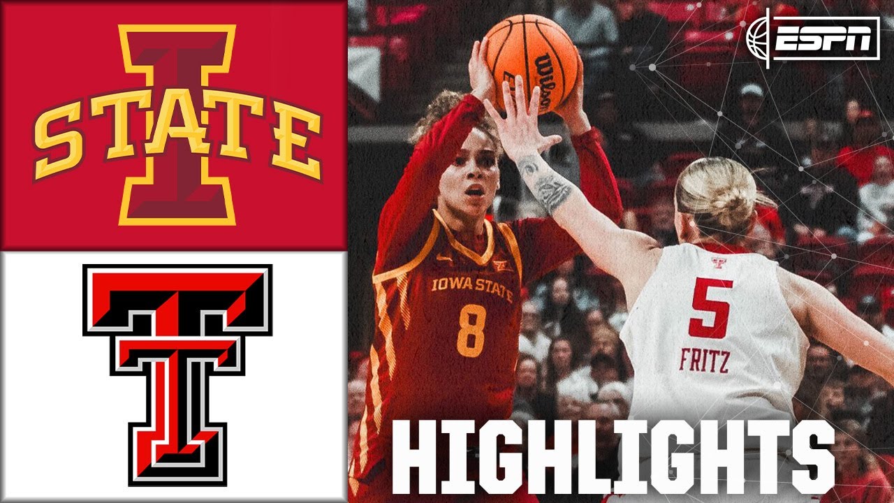 Iowa State Cyclones vs. Texas Tech Lady Raiders | Full Game Highlights | ESPN College Basketball