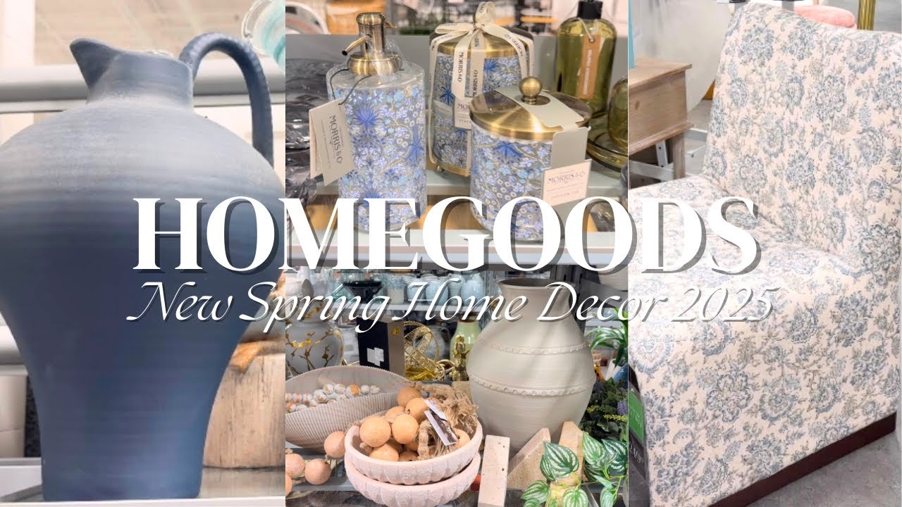 NEW HOMEGOODS HOME DECOR FINDS 2025 SPRING | HOMEGOODS SHOP WITH ME | HOME DECOR SHOPPING