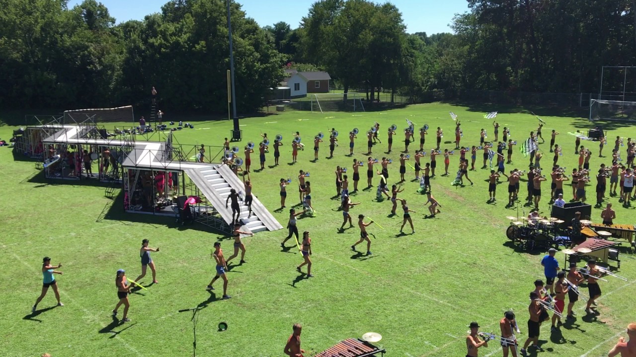 2017 Bluecoats Rehearsal | Jagged Line | 7-30-2017