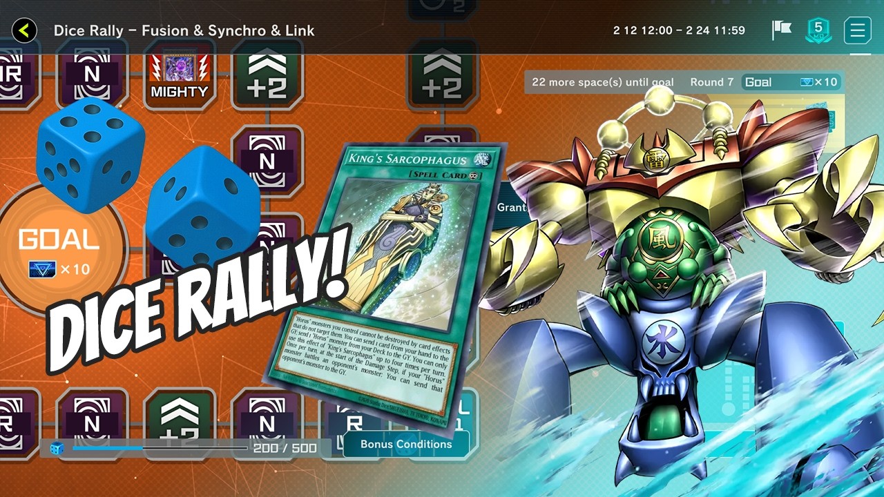 Gate Guardian x Horus Deck Messing Up Duelists at Yu-Gi-Oh! Master Duel Dice Rally Event!