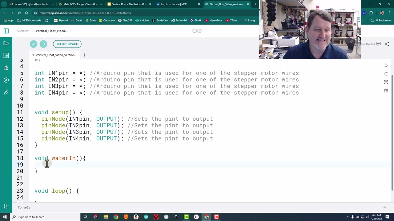 Programming the Stepper Motor - Part 1