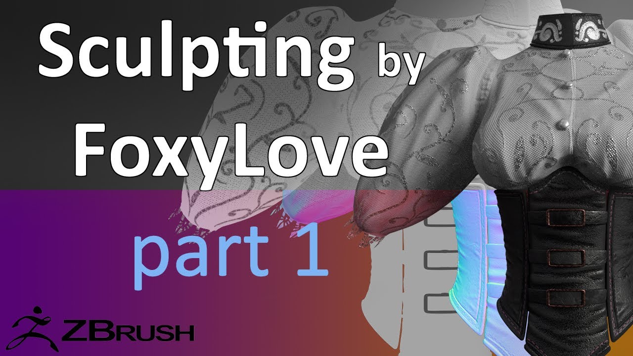 Creating a 3d model of a corset in zbrush