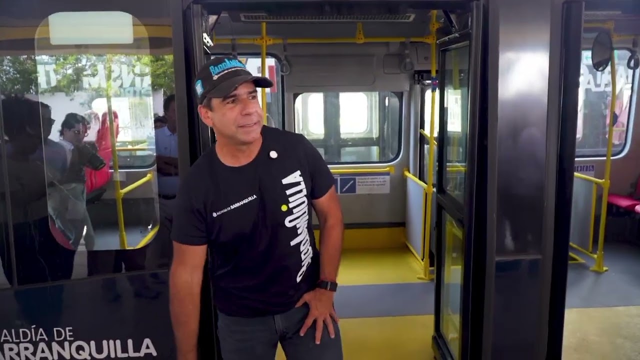 EN VIDEO | Barranquilla adquiere una nueva y moderna flota de buses para Transmetro