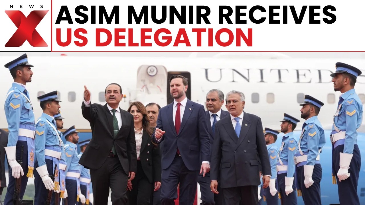US Delegation Led By JD Vance Arrives In Pakistan For Iran Peace Talks