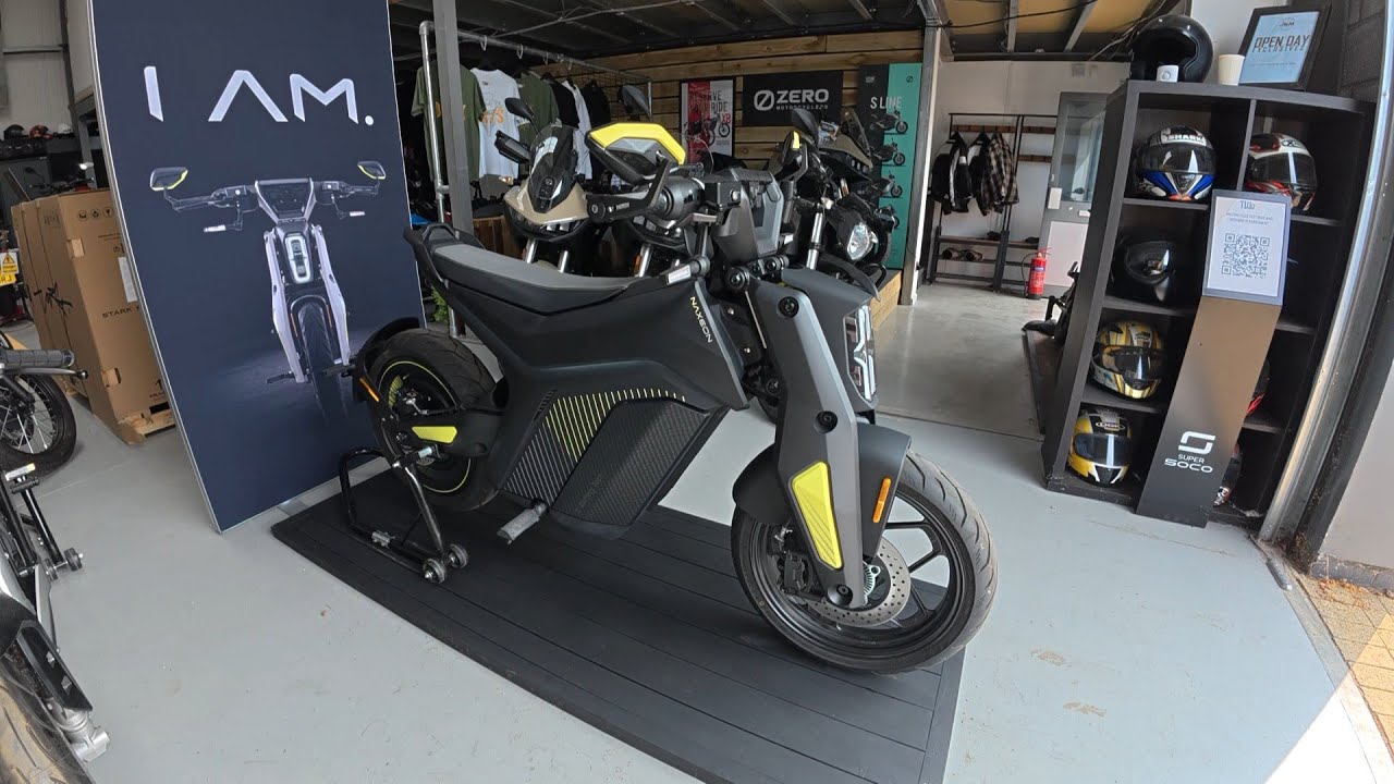 Riding the 'NAXION I AM'.