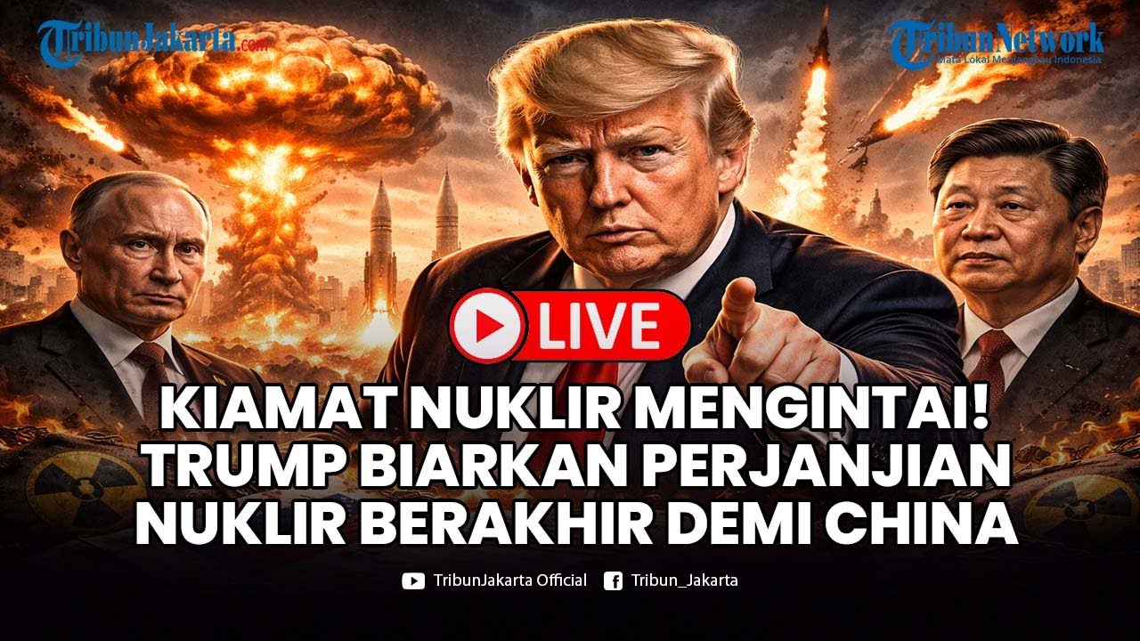 🔴LIVE: DUNIA SIAGA SATU! New START Berakhir, AS & Rusia Kini Bebas Luncurkan Nuklir Tanpa Batas!
