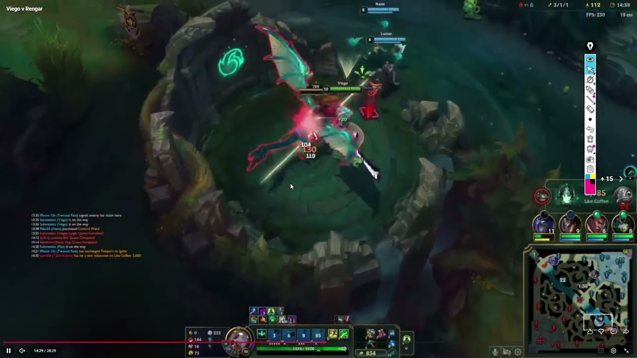 Emerald Viego vs Rengar,