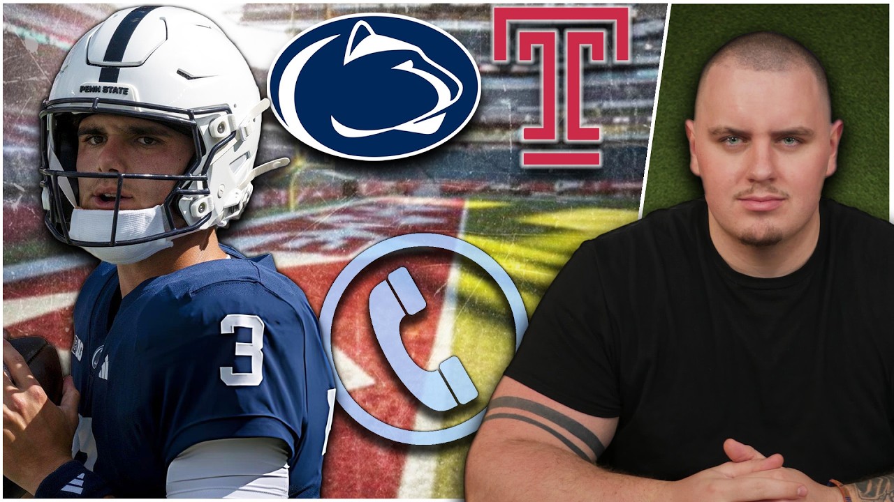 Прямая трансляция после матча Penn State против Temple