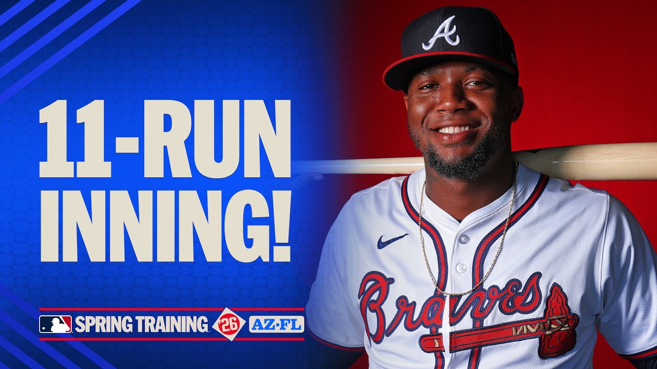 FULL 11-RUN INNING for the Atlanta Braves! (Ft. Ronald Acuña Jr. grand slam 💥)