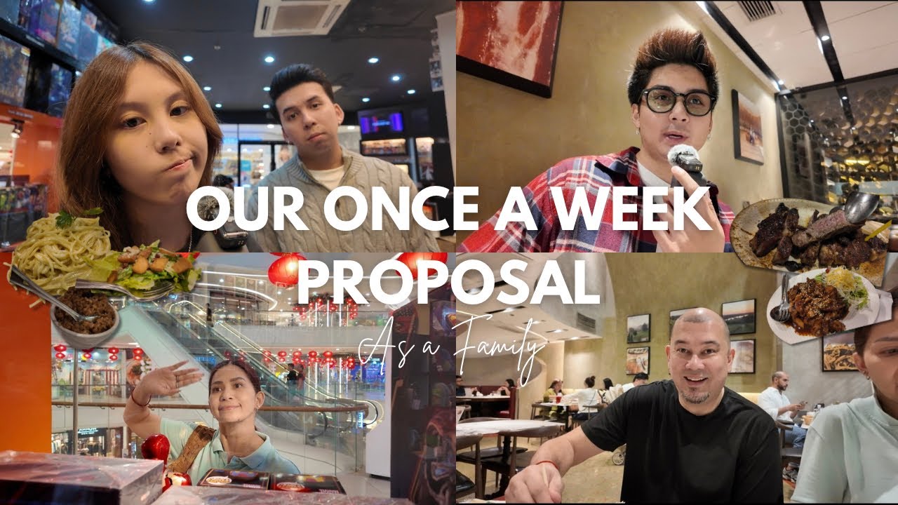 Our Once-a-Week Proposal As a Family