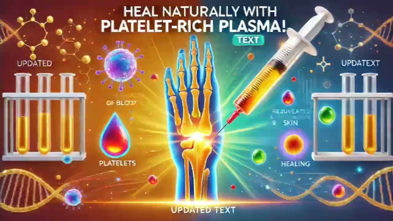 Platelet-Rich Plasma (PRP): Revolutionizing Healing Naturally.  #PRPTherapy #HealingNaturally