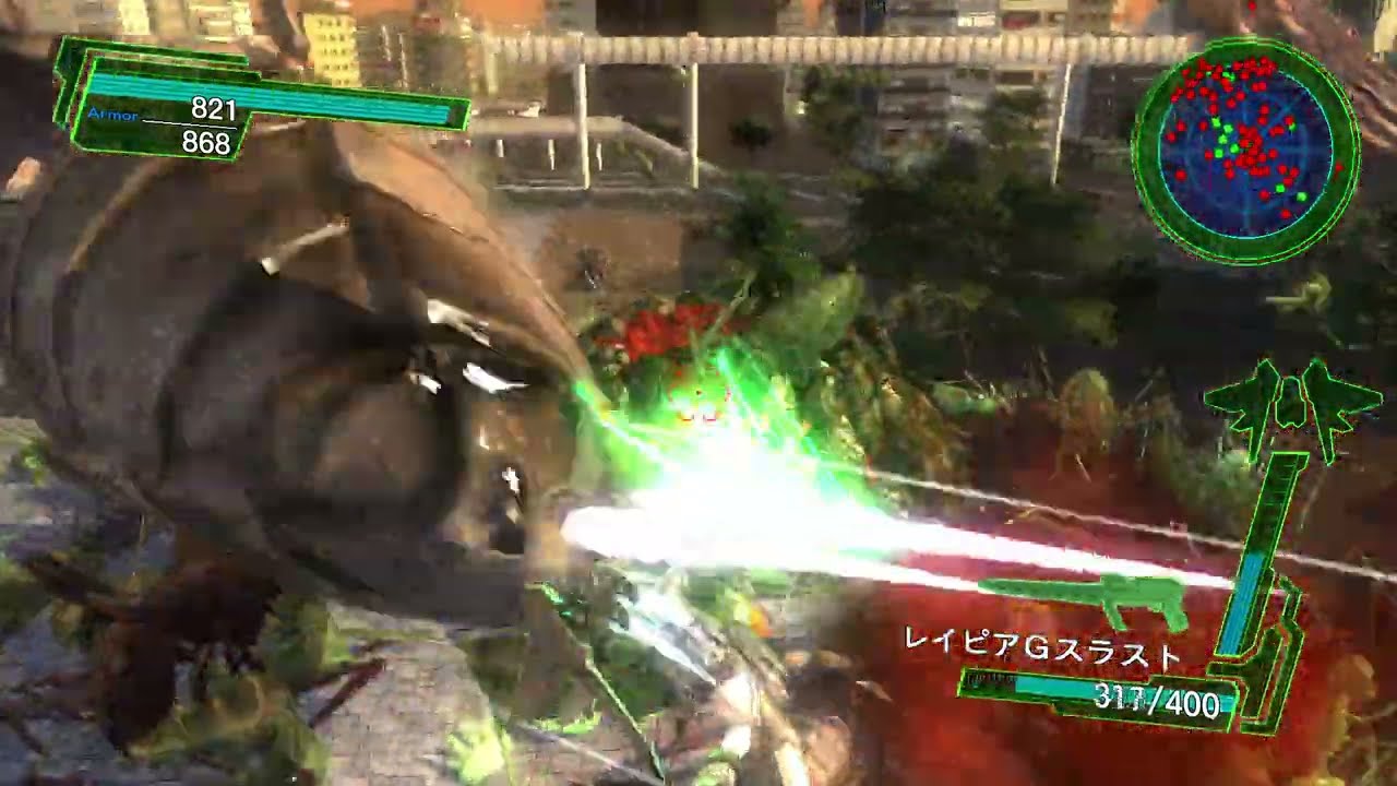 地球防衛軍4.1 DLC2-4 ハード縛りでプレイ(ウイングダイバー)