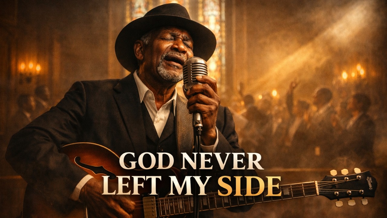 God Never Left My Side | Powerful Gospel Blues Testimony Song | Lee Williams Inspired Worship
