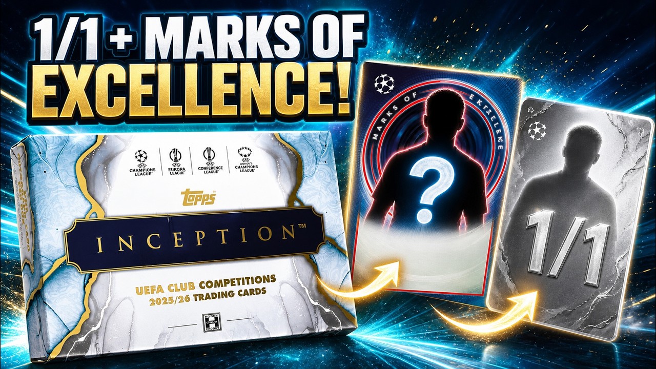 1/1 и Marks of Excellence!!! | Topps Inception 25/26 РАСПАКОВКА!
