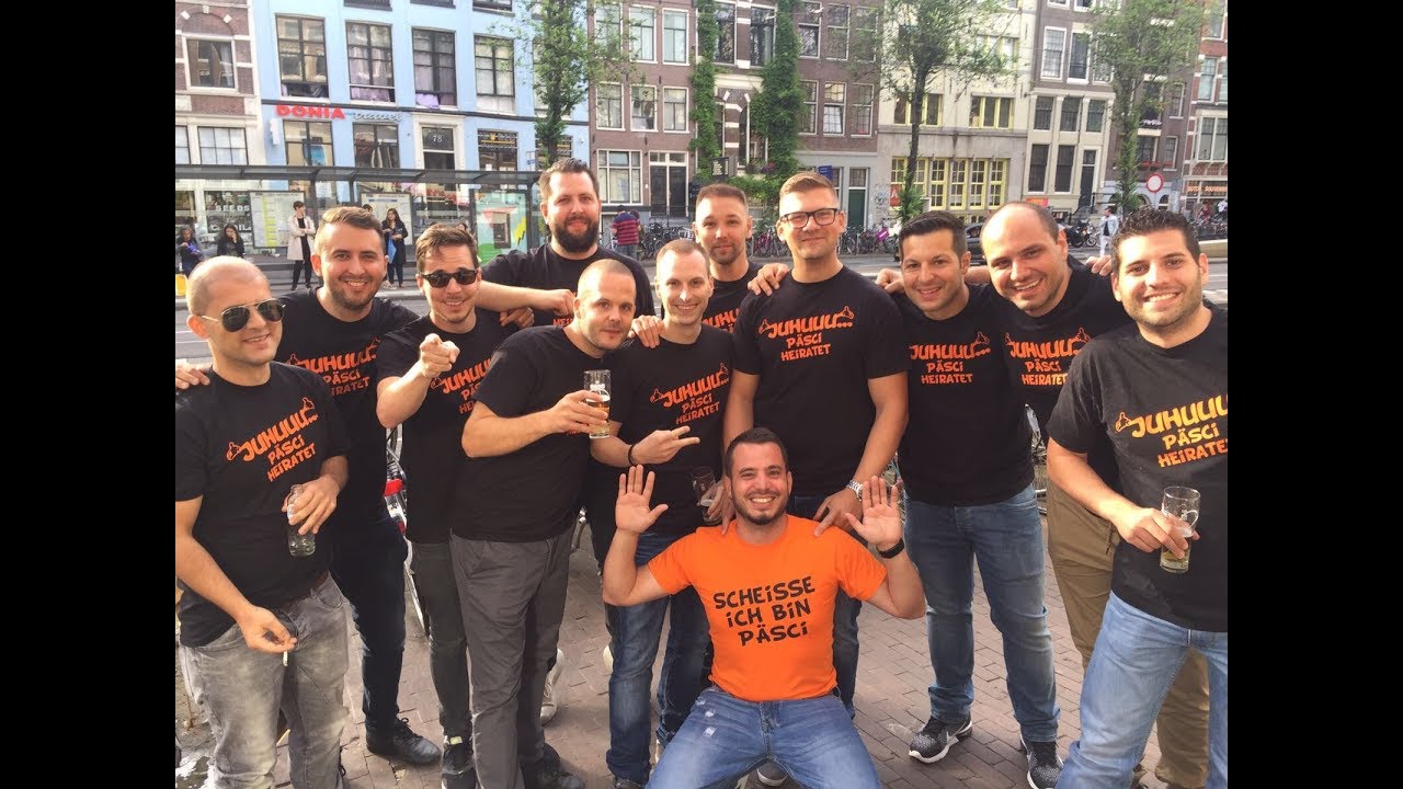 Junggesellenabschied in Amsterdam 2017