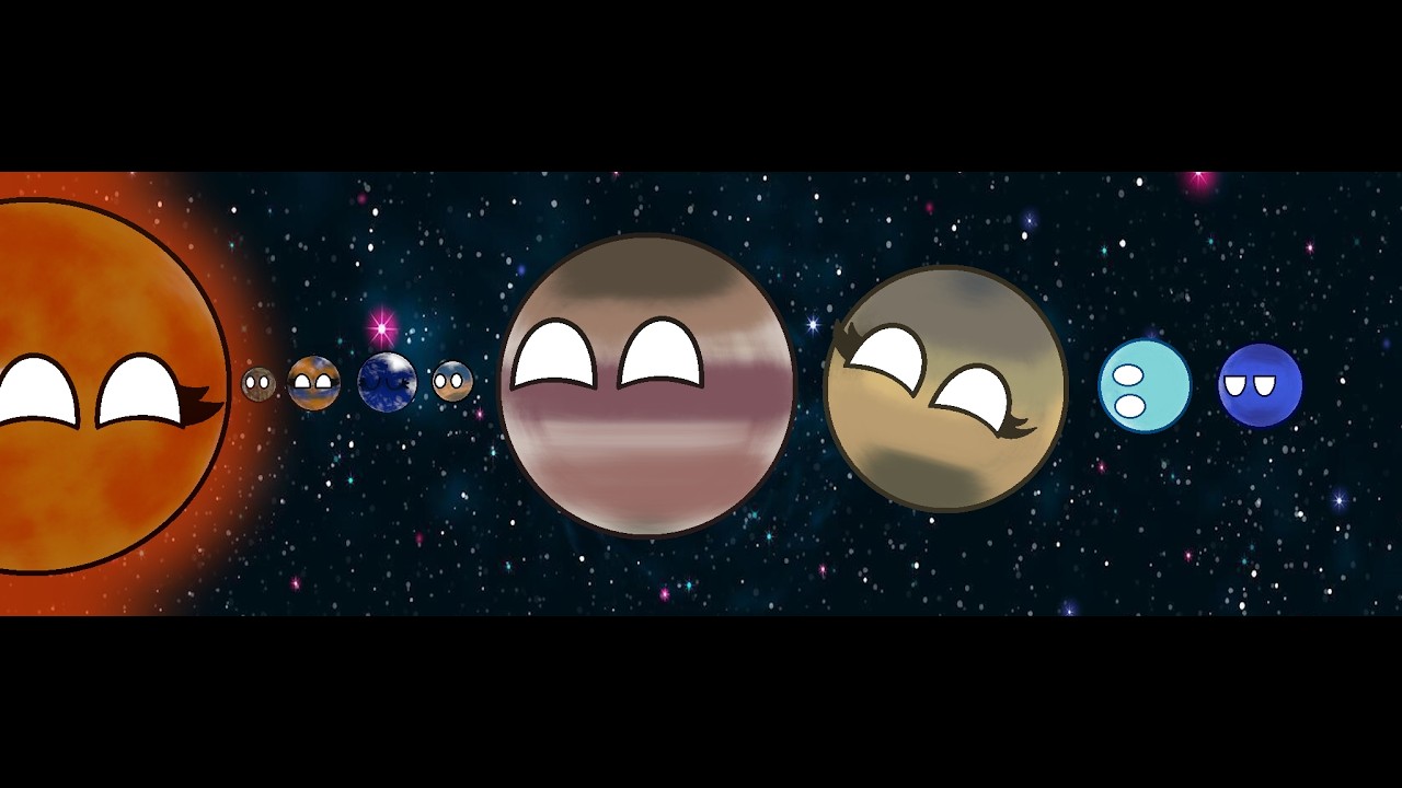 SPEEDPAINT | Planetballs Past Solar System