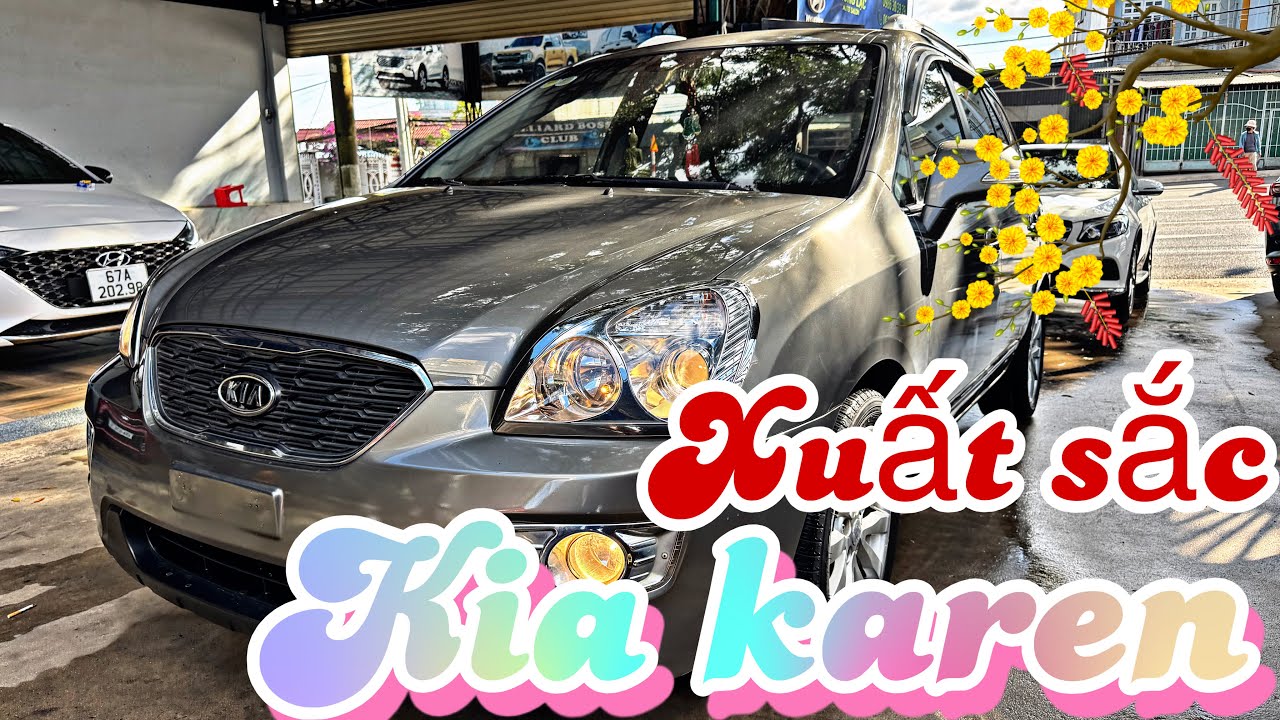Kia kares 2011 bản fun xe cực đẹp máy số zin 230 triệu 0961408726