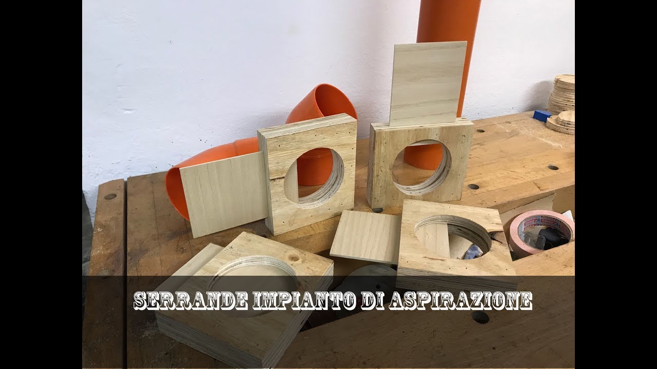 Impianto di aspirazione - Serrande fai da te - blast gates for dust collection