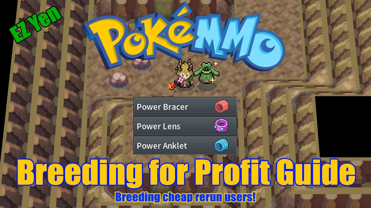 PokeMMO Money Making Guide - Passive Breeding for Profit