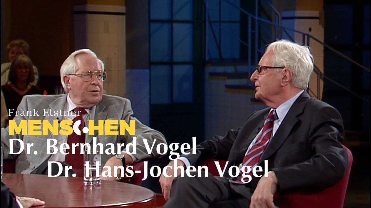 Vogelperspektive | Frank Elstner Menschen - Dr. Hans-Jochen &                     Dr. Bernhard Vogel
