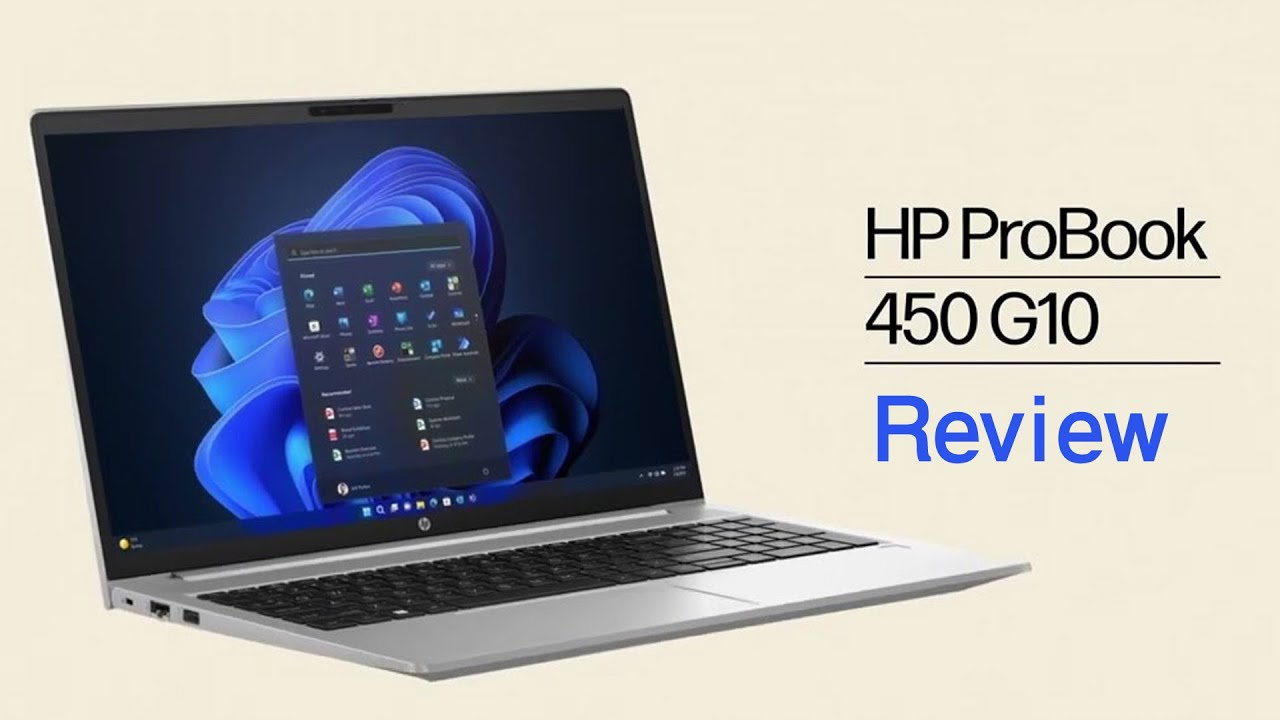 HP ProBook 450 15.6 inch G10 Notebook PC Review