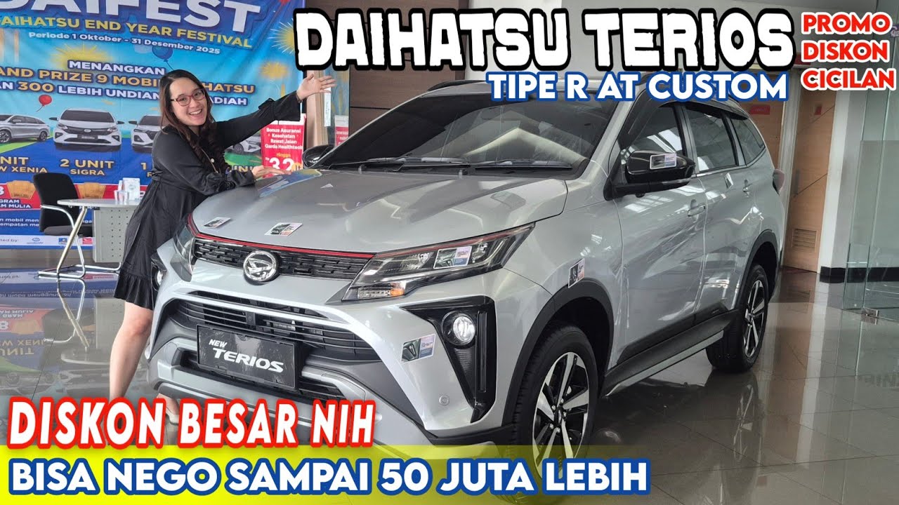 TURUN HARGA DAIHATSU TERIOS 2026 NEGO 50 JUTA LEBIH ⁉️