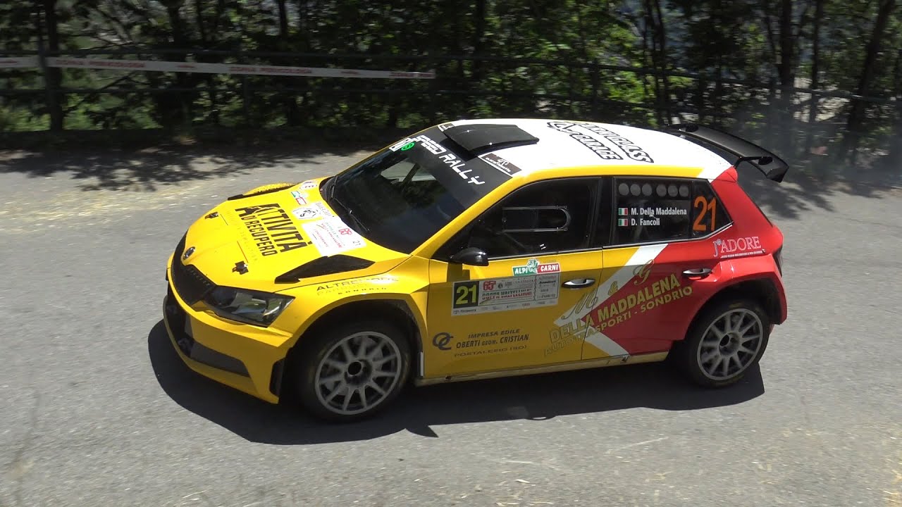 65° Coppa Valtellina 2022 TRAILER Della Maddalena-Fancoli Fabia R5
