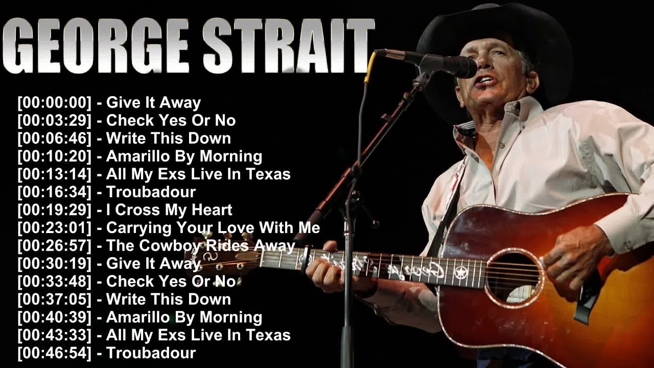 George Strait – Top 10 country anthems that define simplicity, love and tradition