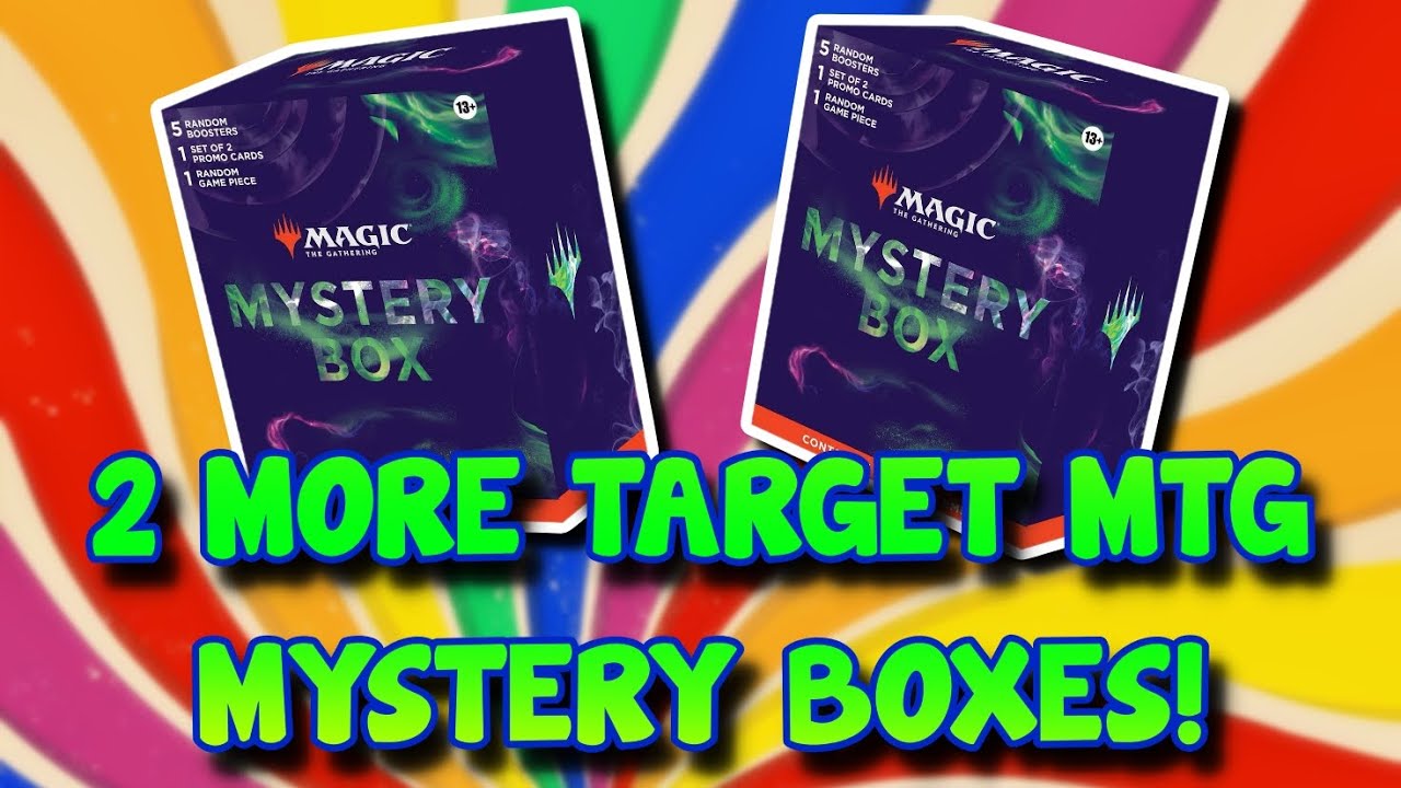 Еще 2 открытия таинственных коробок Target MTG!