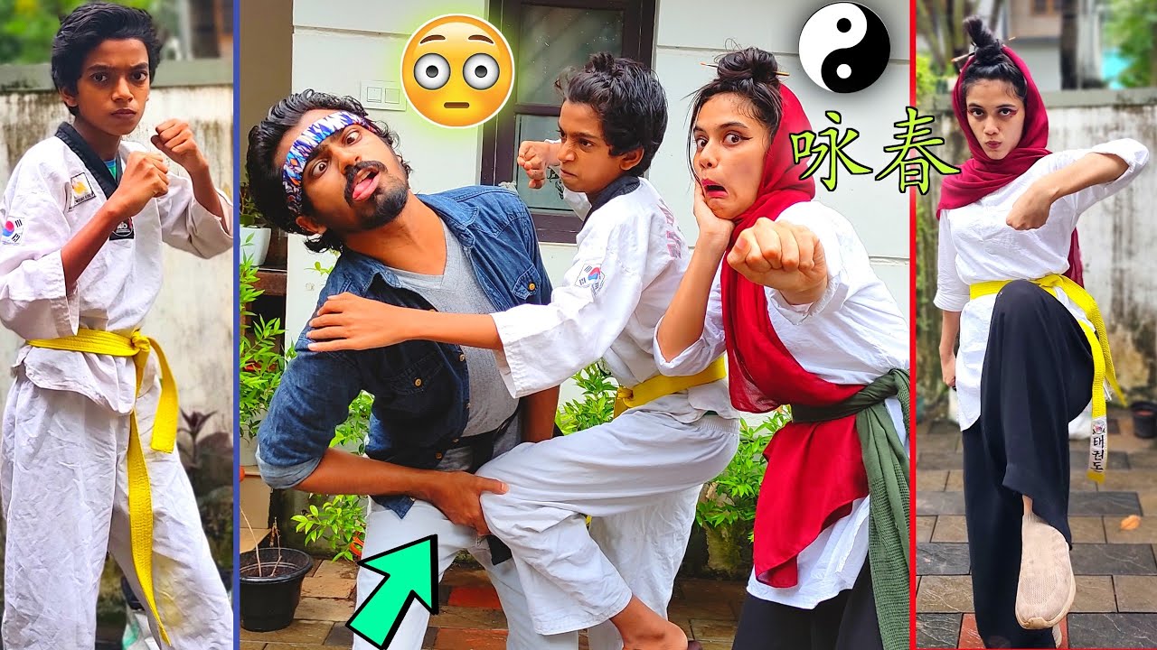 KARATE 🥋 CLASS by BENGU👊 😂🔥| അടിച്ച് നമ്മളെ പരിപ്പ് ഇളക്കി 😢🔥🔥| HIBA & FAZI