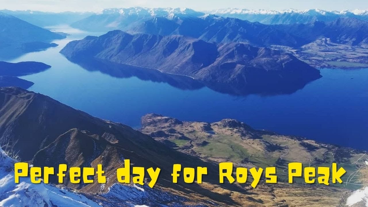 Best day for the best hike. Roys Peak Wanaka