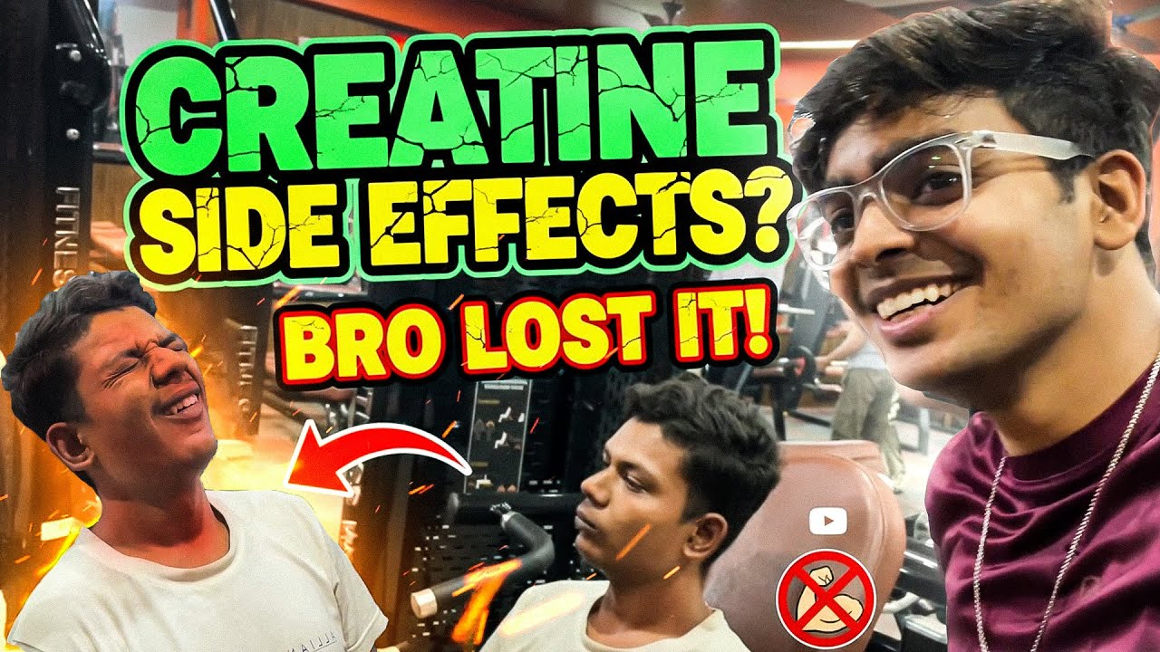 Creatine Side effects is real ||gone everything wrong and funny 😂😂|| AmanXDvlogs